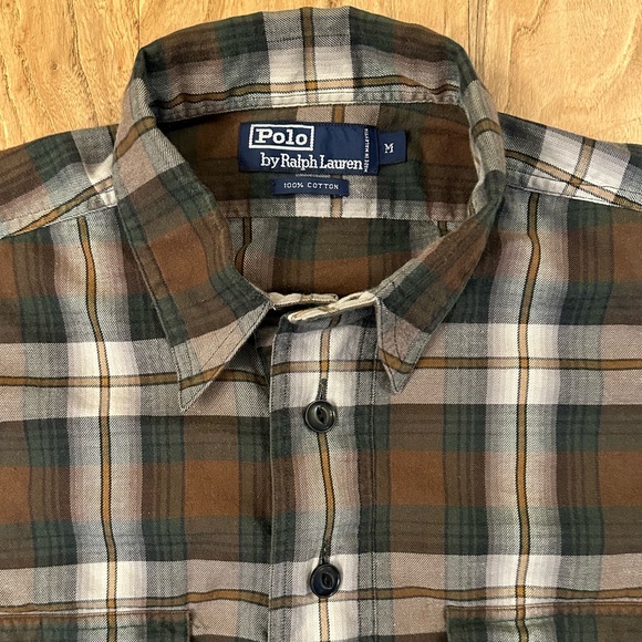 ***POLO RALPH LAUREN** vintage popover shirt SIZE MEDIUM - Picture 6 of 6